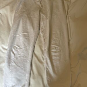White Aritzia Sweatpants